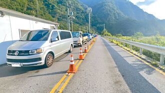 方便農友運果 中橫便道增夜間通行