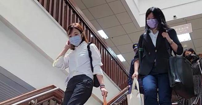 三立前主播李天怡（图左）获判无罪，她发出声明表示，「迟来的正义，不一定是正义」。（中时资料照）