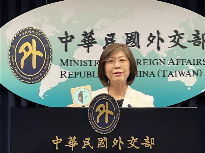 外交部国际传播司长徐咏梅。（蔡宗颖摄）