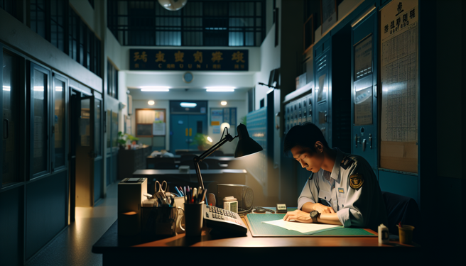 一名網友分享，自己居住的社區因負擔不起物業費用，正在討論要撤夜班保全還是要漲管理費，引起討論。（示意圖／AI生成）