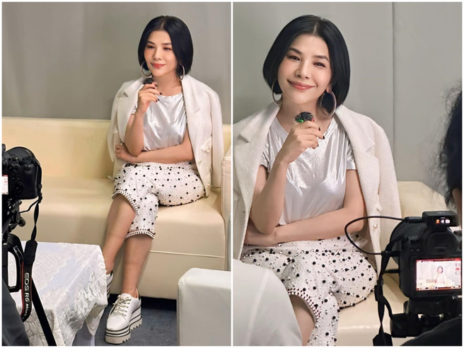 张清芳期待上《我们的歌》。（张清芳脸书）