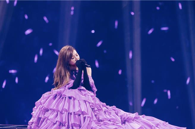 梁靜茹13、14日在北京舉行「2024當我們談論愛情」演唱會。（超級圓頂提供）