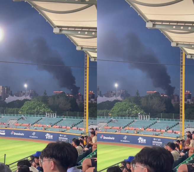 今16日晚间18时51分，新北市新庄区化成路63巷26弄发生火警。（翻摄画面）