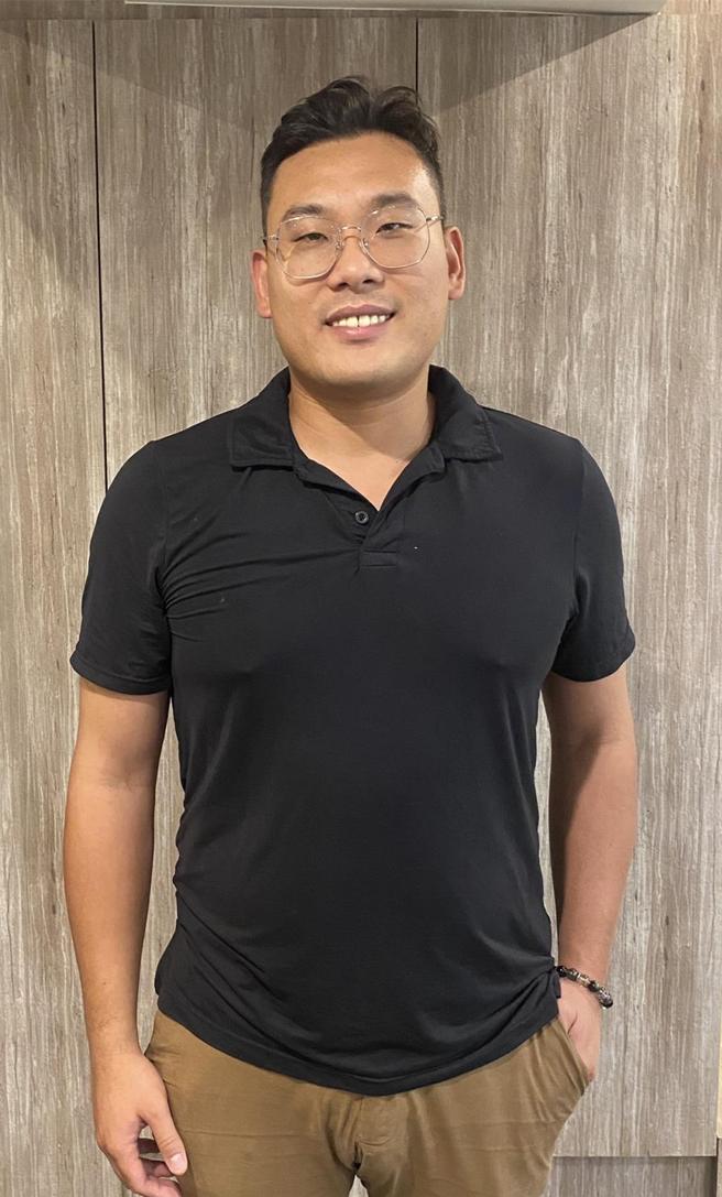 普瑞博董事长陈彦文：海外布局、策略结盟效应发酵，本周递件申请科技事业挂牌。图／彭暄贻