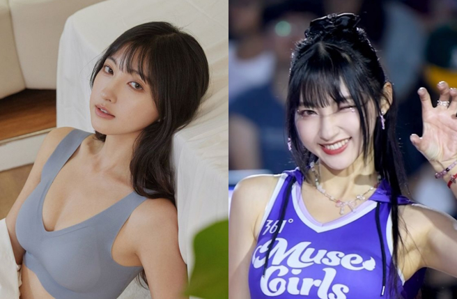 电眼正妹张爱，徵选小龙女啦啦队被刷掉，让球迷觉得可惜。（图／IG@张爱）