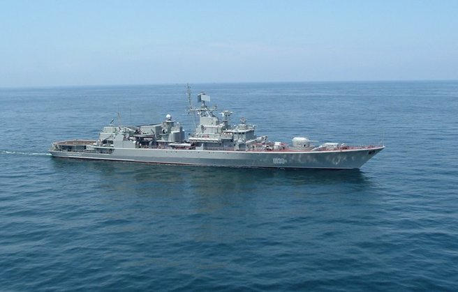 烏克蘭稱 俄羅斯黑海艦隊最後一艘軍艦離開克里米亞，據說是風暴海燕級。(圖/militarytoday)