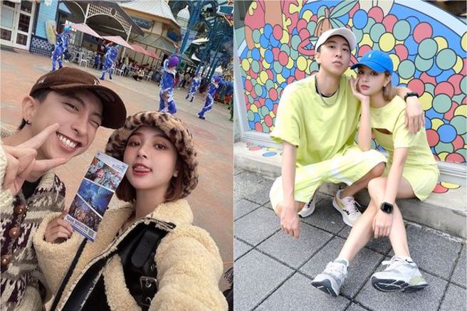 小禄和女友唯瑄去年才在节目上放闪，现在传出分手消息。（图／翻摄自lilyoung_official IG）