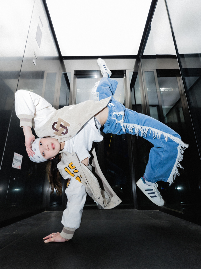 许馥雅也是目前2026年亚运的霹雳舞培训国手。（凌维志提供）