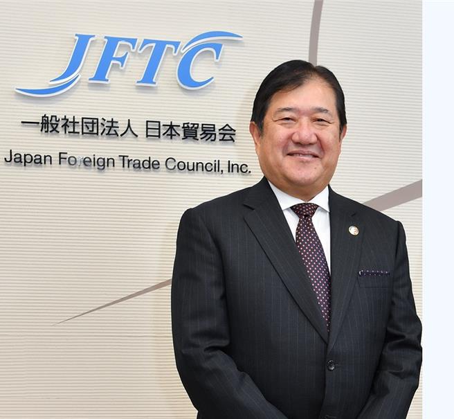 日本贸易会会长安永龙夫。取自日本贸易会官网