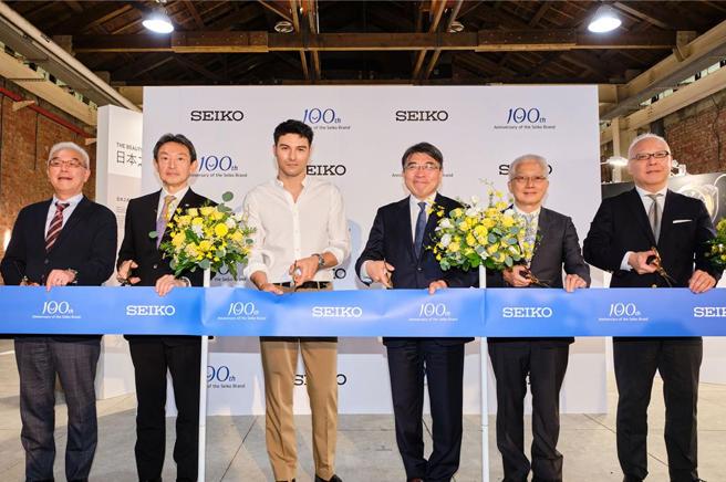 Seiko品牌100週年暨在台70週年雙週年紀念展揭幕。圖／台灣Seiko