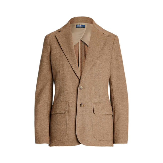 宏匯广场Polo Ralph Lauren人字纹羊毛棉混纺西装外套，1万9880元。（宏匯广场提供）