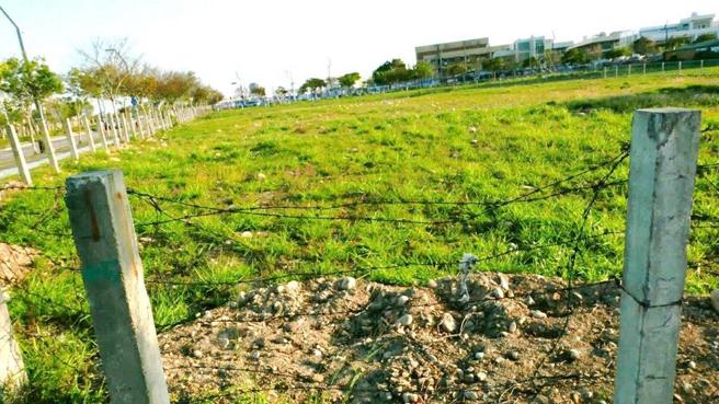 水湳生态段86地号土地，邻近水湳经贸园区重大建设。图／业者提供