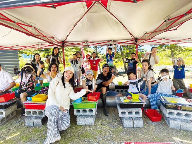 來自全台北中南東的親子家庭周末齊聚花蓮，參加由兒食協會舉辦的食魚活動。圖／業者提供