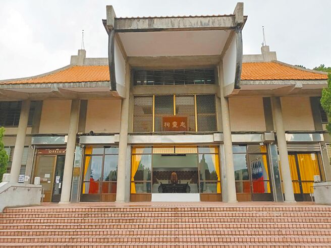 新北市树林军人忠灵祠第一纳骨塔启用已40年，民政局编列228万余元修缮。（新北市民政局提供／陈慰慈新北传真）