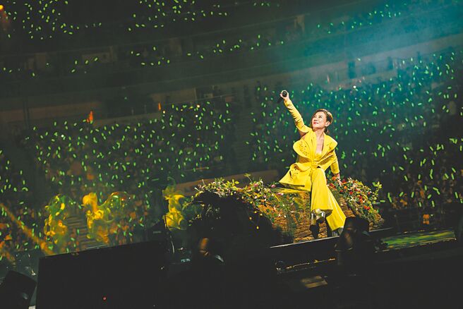梁靜茹13、14日在北京舉行「2024當我們談論愛情」演唱會。（超級圓頂提供）
