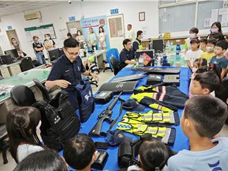 桃園平鎮警辦青春神探體驗營 小小波麗士大顯神威