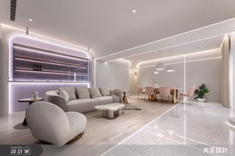 【TV】巧妙圓形破解多門廊道 天光感現代輕奢潔白家宅