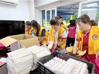 新北議員攜手信德獅子會 捐贈物資助三重區弱勢家庭