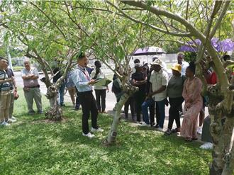 非洲8國25菁英參訪亞蔬中心 對台灣常見3蔬菜充滿好奇