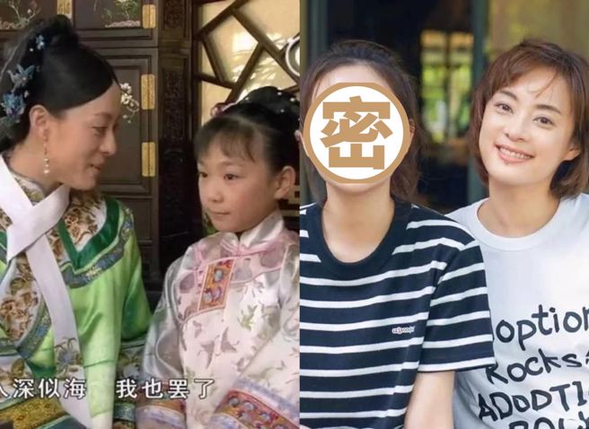 孙俪亲妹妹孙艷11岁那年曾惊喜客串演出《甄嬛传》。（图／翻摄自微博）