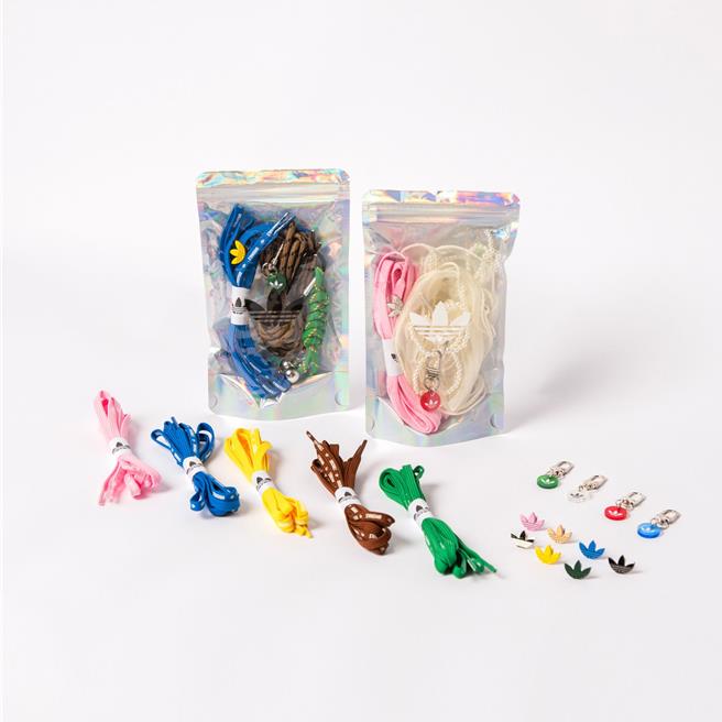 adidas Originals推指定店點或官網買T-TOE家族鞋款且單筆金額滿3800元，可獲「改造包」。（adidas Originals提供／朱世凱台北傳真）