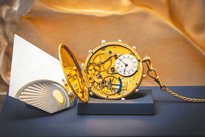 1810年编号2627 Tact Watch触摸表，可透过触摸指针得知时间。（Breguet提供）