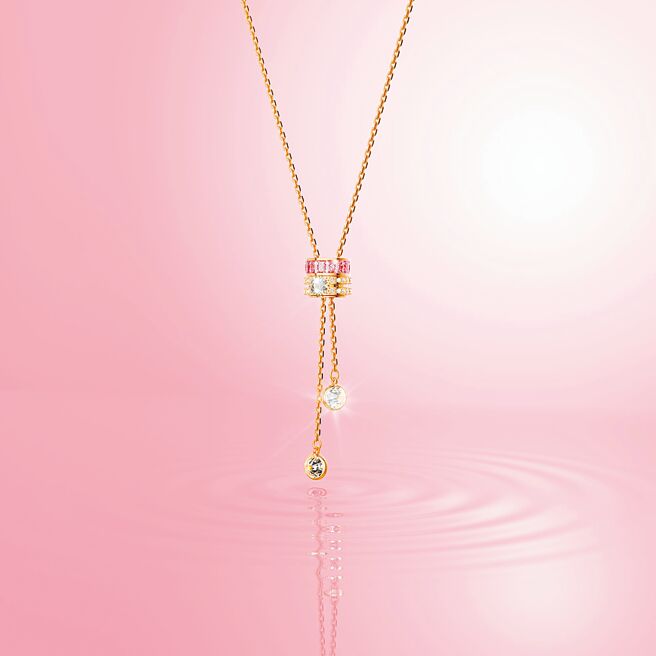 Swarovski新款Connexus系列珠寶充滿愛的寓意。（Swarovski提供）