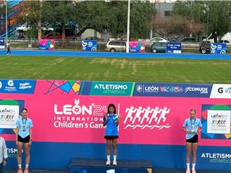 13歲「新北小紀政」林子婕讚！ 奪墨西哥國際賽跨欄金牌