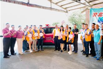 提升新北救災能量 永旭希望工程慈善協會捐贈災勘車
