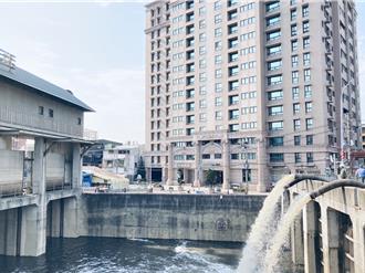 新北塔寮坑抽水站蓄水試抽 不影響防洪操作