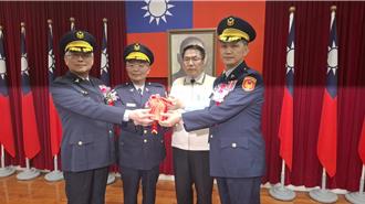 台南市警局长林国清宣誓就职  张荣兴2度提醒「尽快侦破枪击案」