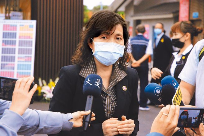 桃检检察长俞秀端办倒郑文灿 ，明年1月将卸任调职。（中时资料照）