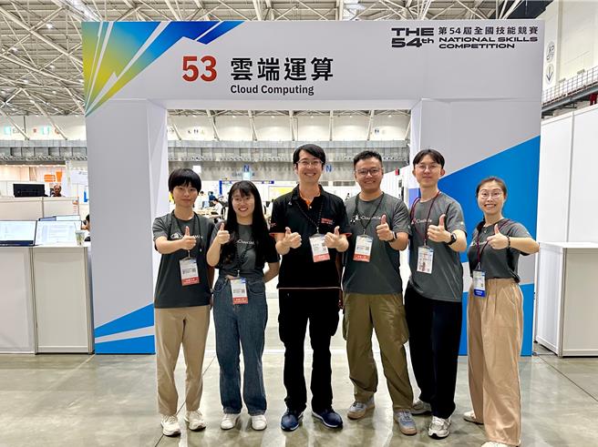 CloudMile 万里云连三年赞助全国技能竞赛，积极培育云端人才迈向国际。（万里云提供）