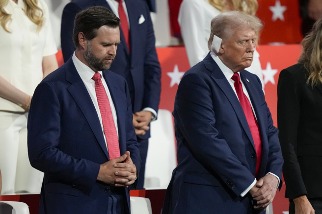 川普與范斯若當選，會對美中台關係造成影響。（圖／美聯社）