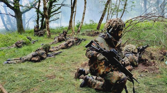  AI技术可模拟不同地理环境与威胁特性，强化德军官兵的战场经验与反应能力。（取自德国联邦国防军「X」帐号 ）