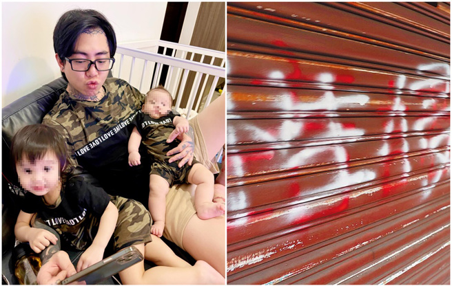 謝和弦支持私刑教育。（圖／謝和弦臉書、中時資料照）