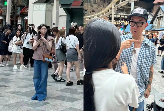 有网友目击大S跟具俊烨带小孩到韩国旅游。（摘自微博）