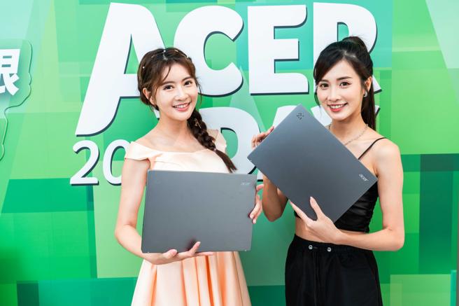 宏碁推出旗下首款Copilot+ PC Swift 14 AI开放预购并加赠好礼。（石智中摄）