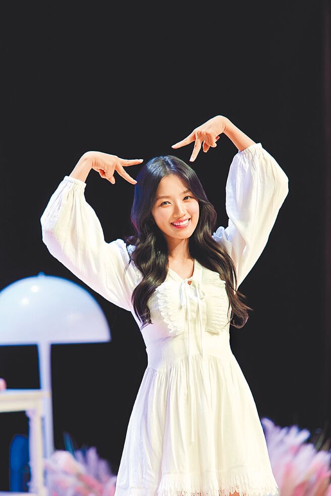 金惠奫出道11年首度举办亚洲巡迴粉丝见面会。（宽宏艺术提供）