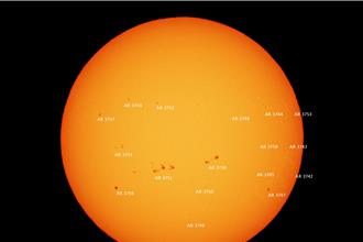 20年來最活躍！天文館曝太陽黑子大爆發最佳觀測期