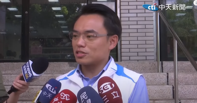 立委洪孟楷。（取自中天新聞）