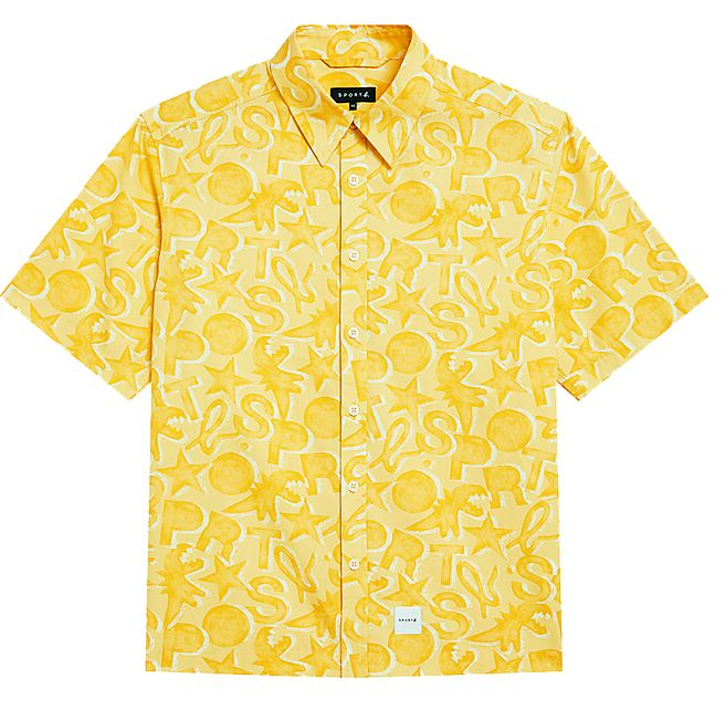 SPORT b. Dino恐龙印花短袖衬衫，5780元。（SPORT b.提供）