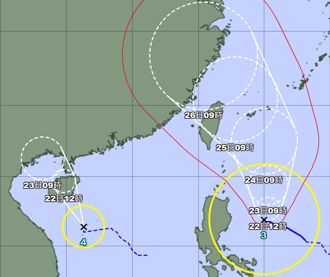 雙颱共舞！「巴比侖」颱風生成 最新預測路徑曝