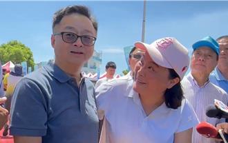 羅文嘉出席金廈泳渡開幕 籲大陸開放人民赴台旅遊