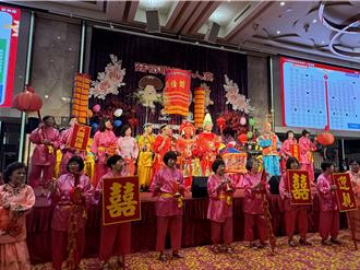 台中「菇笋联姻」千人宴 古礼迎亲热闹又吸睛