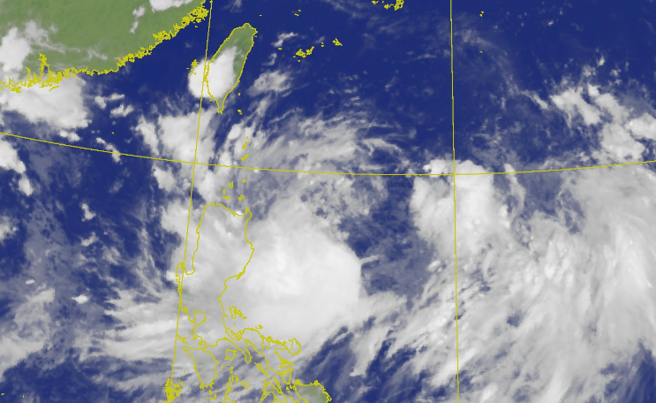 凱米颱風目前正在整合中，台灣颱風論壇認為未來60小時是關鍵期。（翻攝自氣象署）