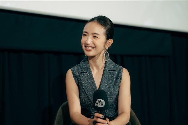 林依晨期许努力增进自己挑战歌舞片。（金马提供）