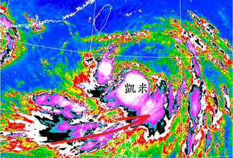 凱米佔天時地利 增強關鍵曝 鄭明典：合併壯大