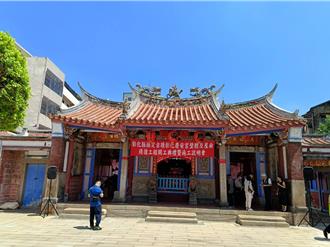 彰化慶安宮修復工程斥資400萬 維持古蹟樣貌預計年底完工