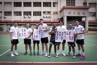 TPBL》攻城獅4名球星前進誠正中學 透過籃球傳遞正能量